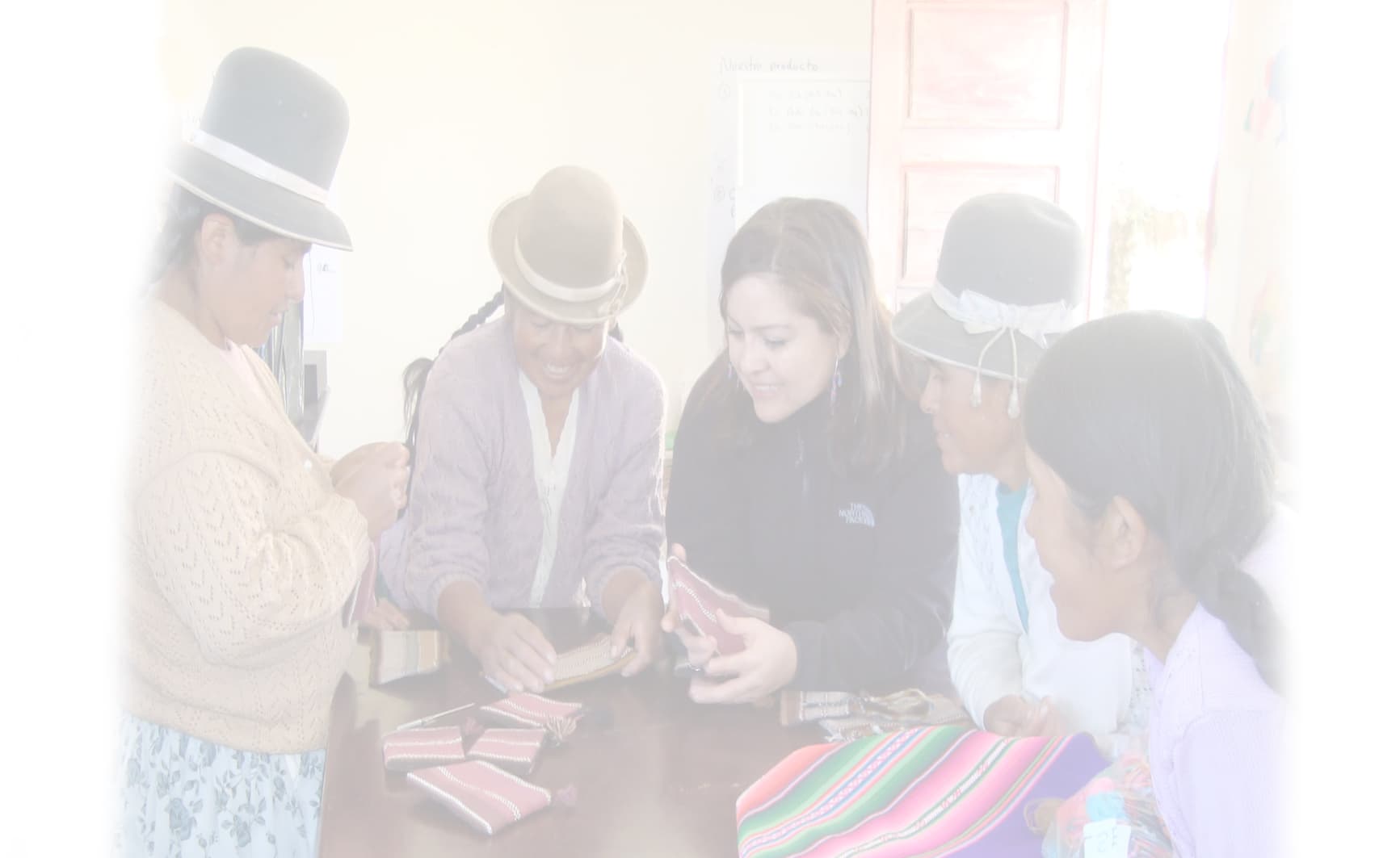 Working with aymara artisans